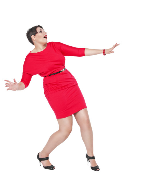 害怕美丽的大女人孤立图片下载