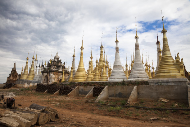 Indein宝塔缅甸图片下载
