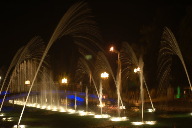 舞蹈喷泉图片下载