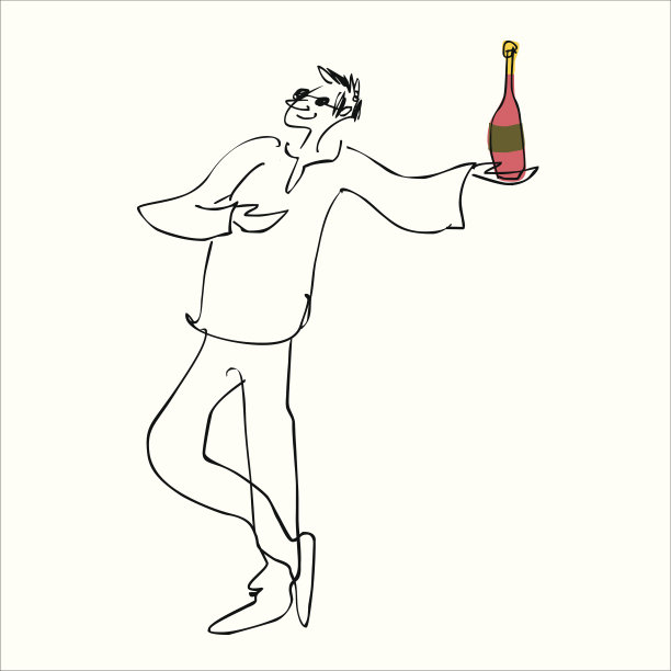 葡萄酒爱好者02图片下载