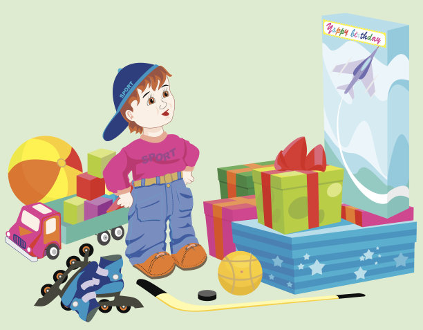 给生日的礼物图片下载