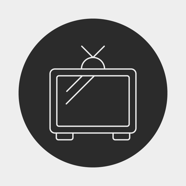 电视线性图标图片下载