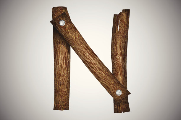 木制的字母图片下载