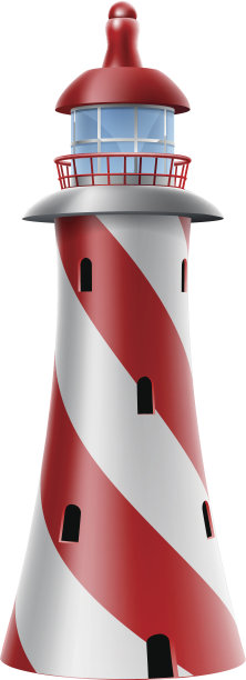 灯塔插画图片下载