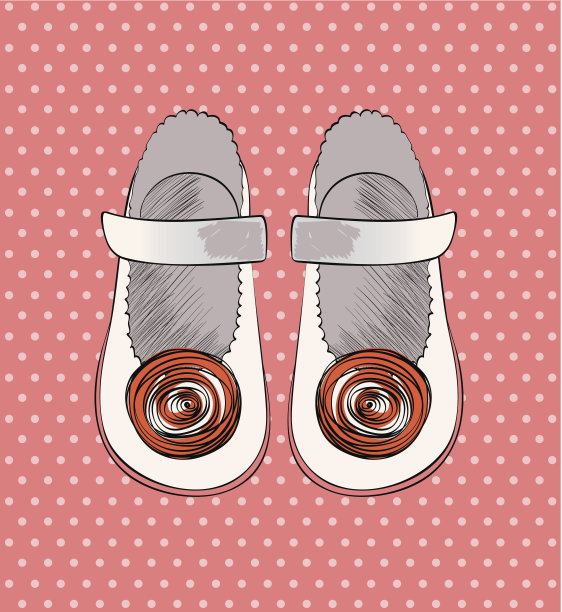 时尚的鞋。图片下载