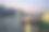 抽象模糊的背景(散景)在暮色中的河边/曼谷，泰国图片下载