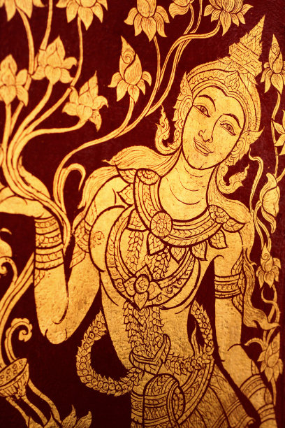 泰国风格的女厕所照片图片下载