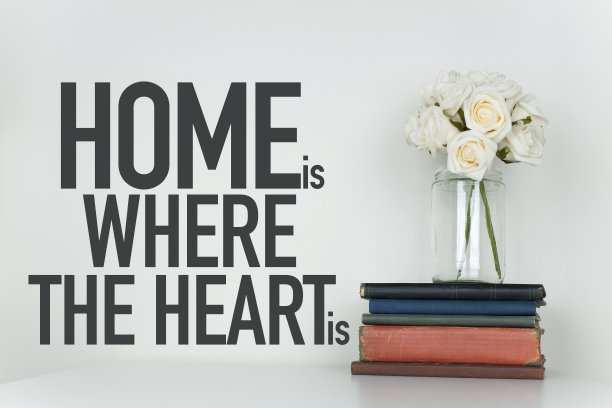 关于家的智慧之言图片下载