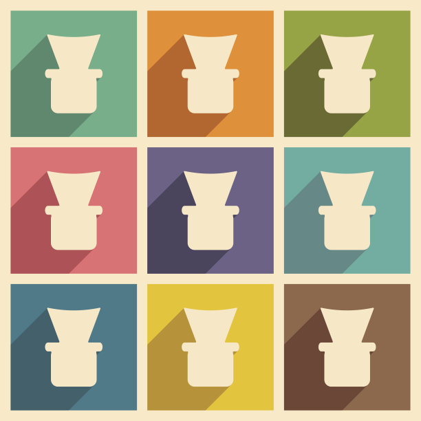 平带阴影概念和移动应用水烟碗图片下载