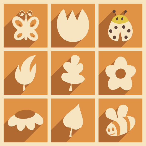 带有阴影的平面概念和移动应用性质图片下载