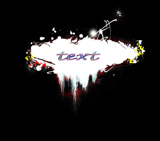 垃圾摇滚滴横幅与复制空间图片下载