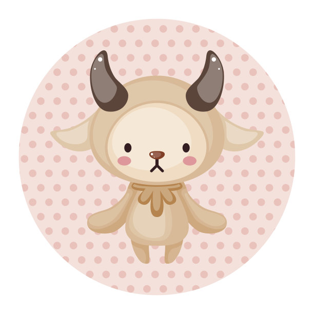 白羊座主题元素图片下载