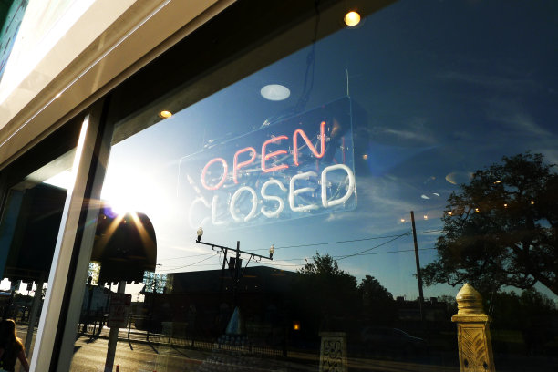 霓虹灯招牌图片下载