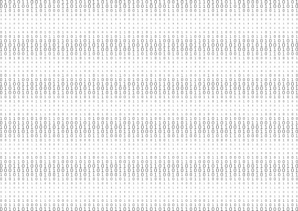 二进制代码黑白背景图片下载
