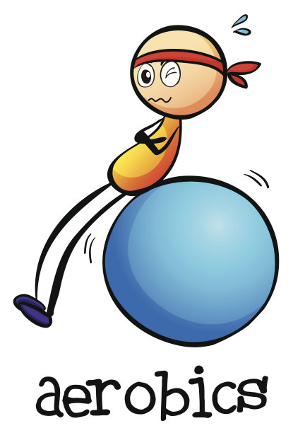 Stickman在做有氧运动图片下载