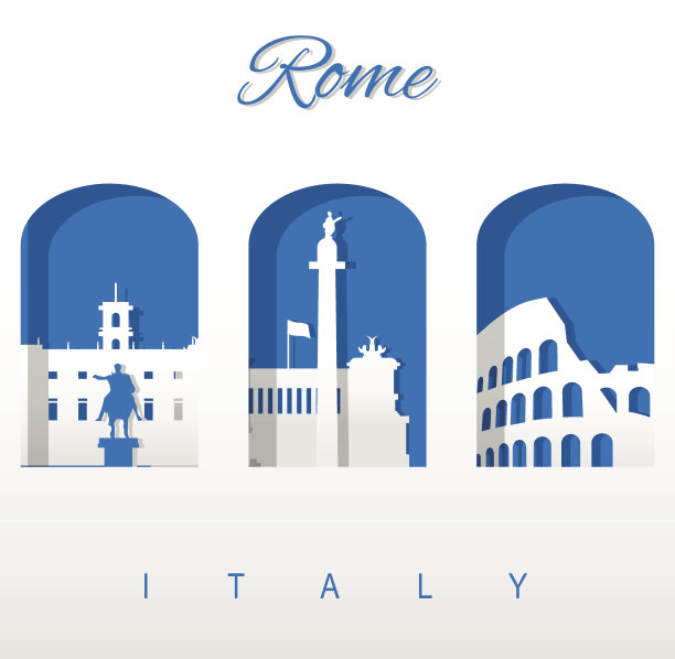 罗马的天际线图片下载