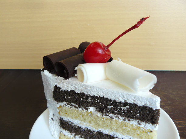 黑白巧克力蛋糕图片下载