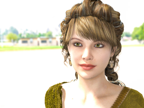 女人的肖像图片下载