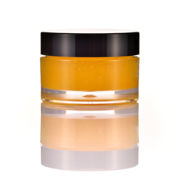 天然橙糖唇霜。图片下载