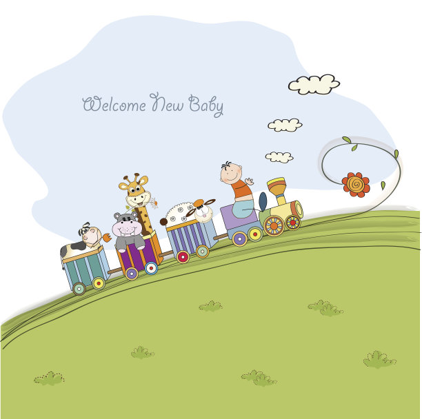 婴儿洗澡卡图片下载