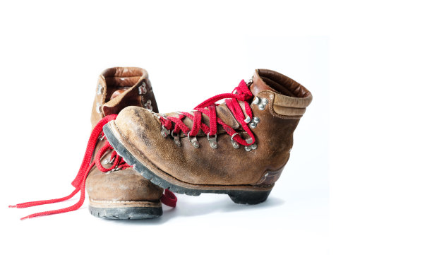 皮革登山靴图片下载