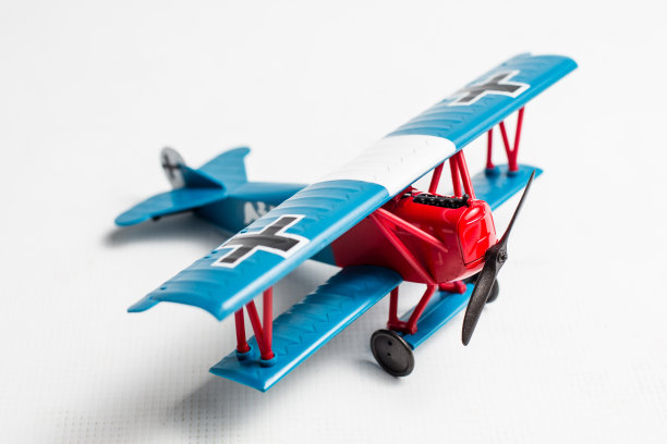 飞机玩具蓝色红色图片下载