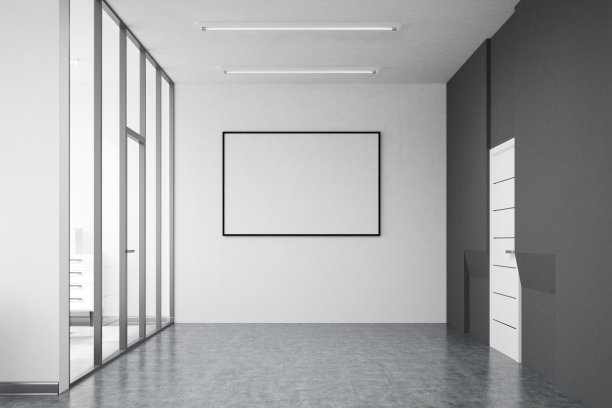 办公室走廊内设海报图片下载