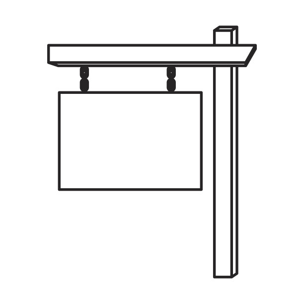 房地产标签木图片下载