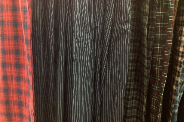 格子睡衣的裤子图片下载