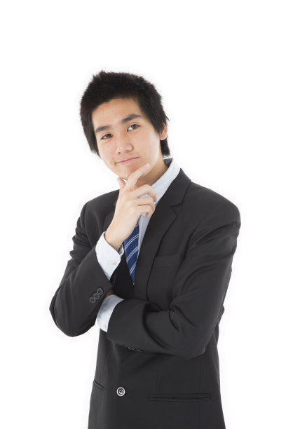 亚洲商人的想法。图片下载