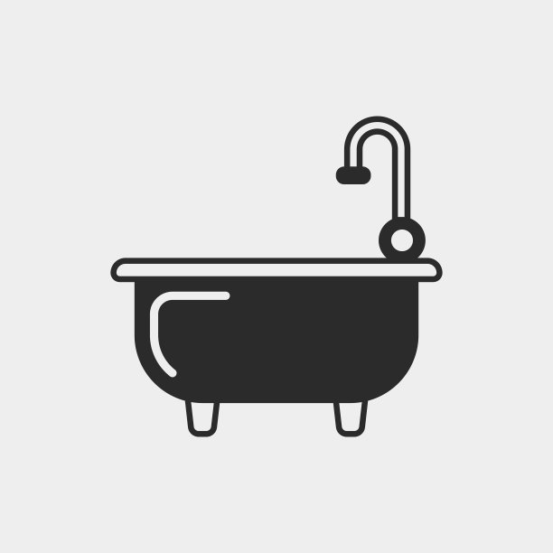 浴缸里的图标图片下载