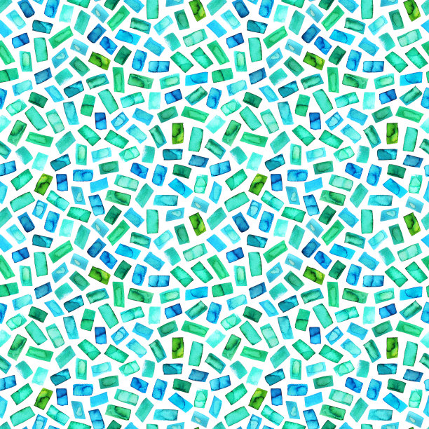 无缝模式与绿色矩形。图片下载