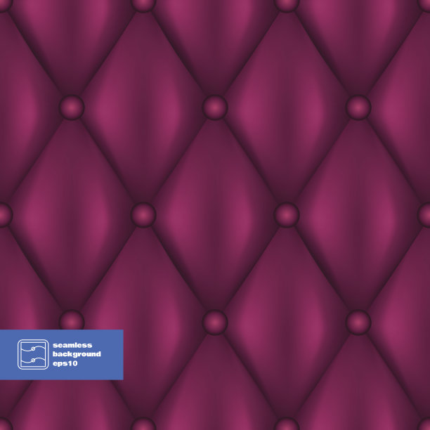 绗缝的背景。向量图片下载