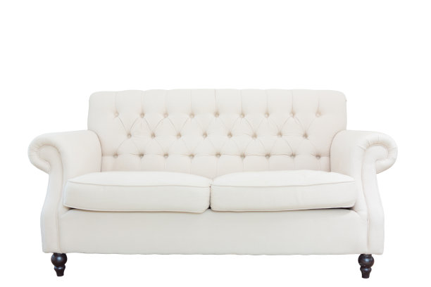 沙发家具孤立在白色背景上图片下载
