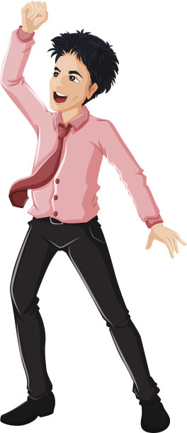 快乐男孩跳舞图片下载