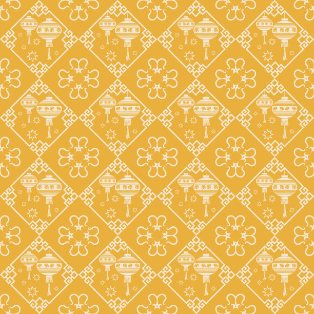 中国新年无缝图案图片下载