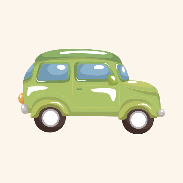 交通车主题元素图片下载