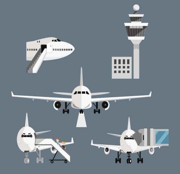 机场飞机集图片下载