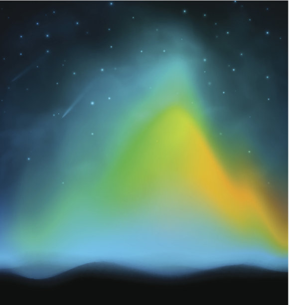 极光的背景图片下载