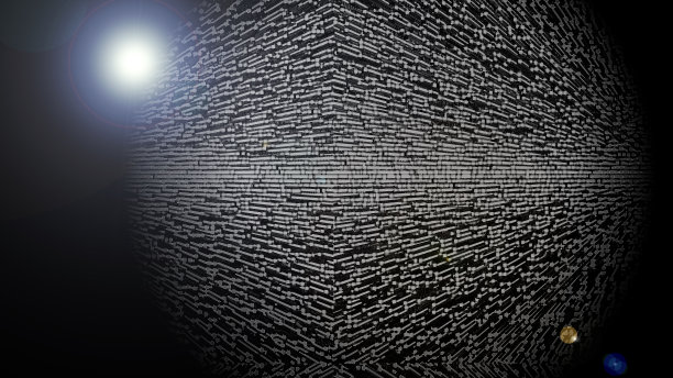 地球在太空中图片下载