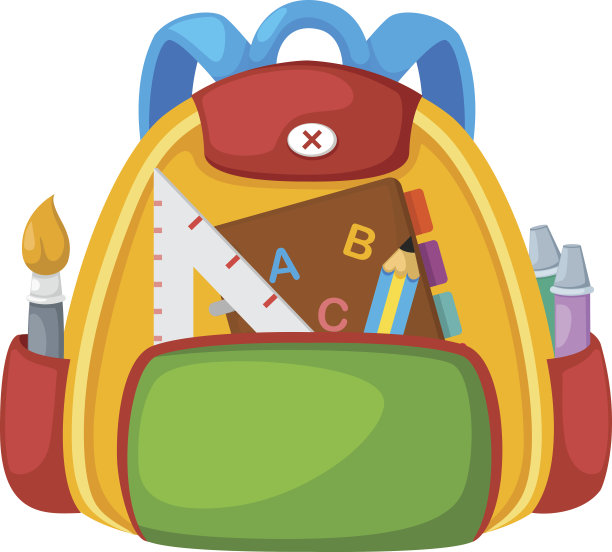 书包向量图片下载