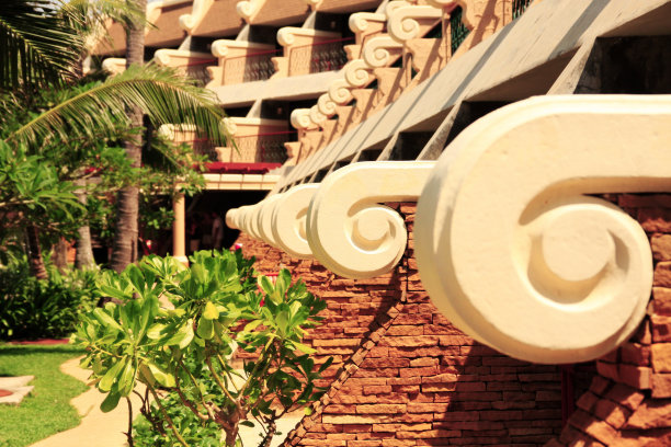 立面片段。图片下载