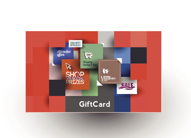 精美礼品卡设计图片下载