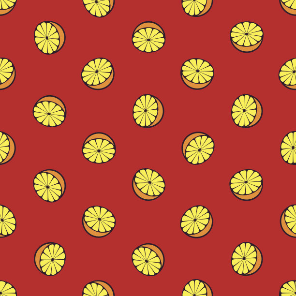 柑橘类模式图片下载