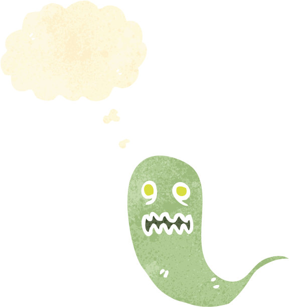 卡通令人毛骨悚然的鬼图片下载