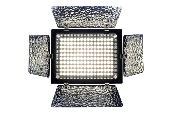 LED灯隔离在白色背景上图片下载