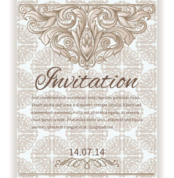 邀请卡图片下载