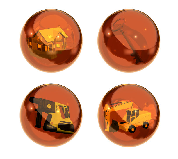 3d构建图标的主题图片下载