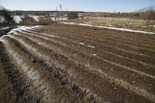 村子里的耕地图片下载