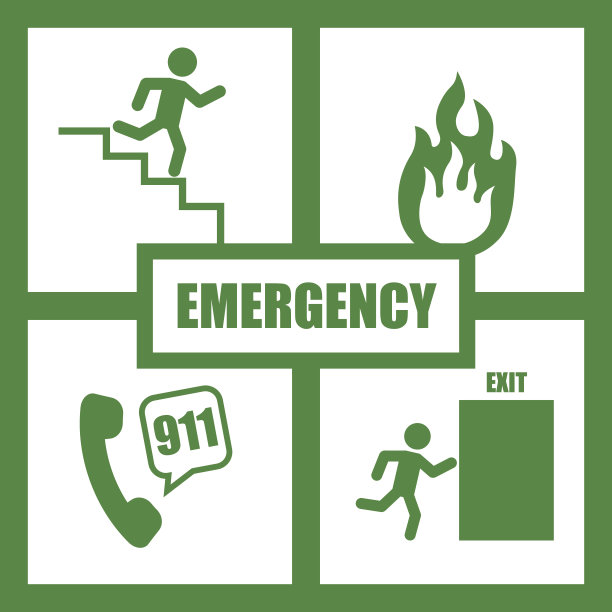 应急标志设计图片下载